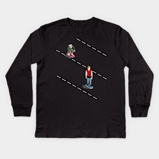 THE STREETS ARE OURS Kids Long Sleeve T-Shirt